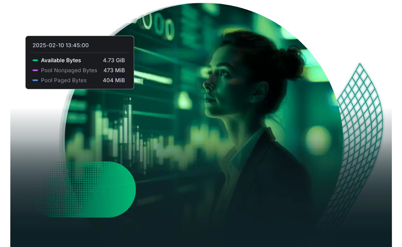 Azure SQL monitoring tool dashboard by Coyote Monitor with cloud database metrics and performance analytics